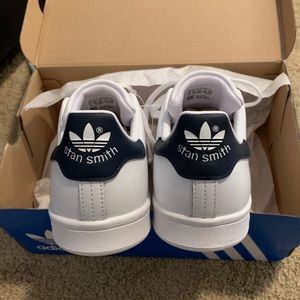 Brand new white/navy adidas Stan smiths
